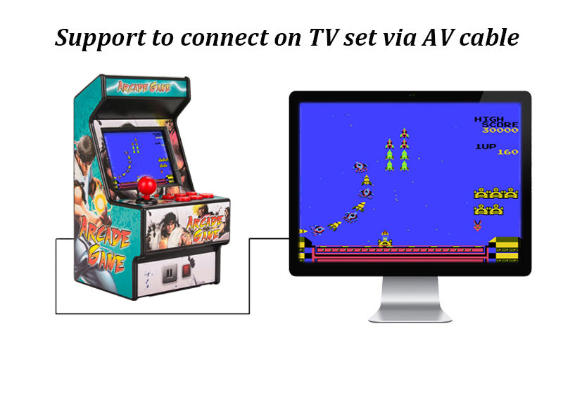 Mini Arcade Handheld Game Console with 156 Games
