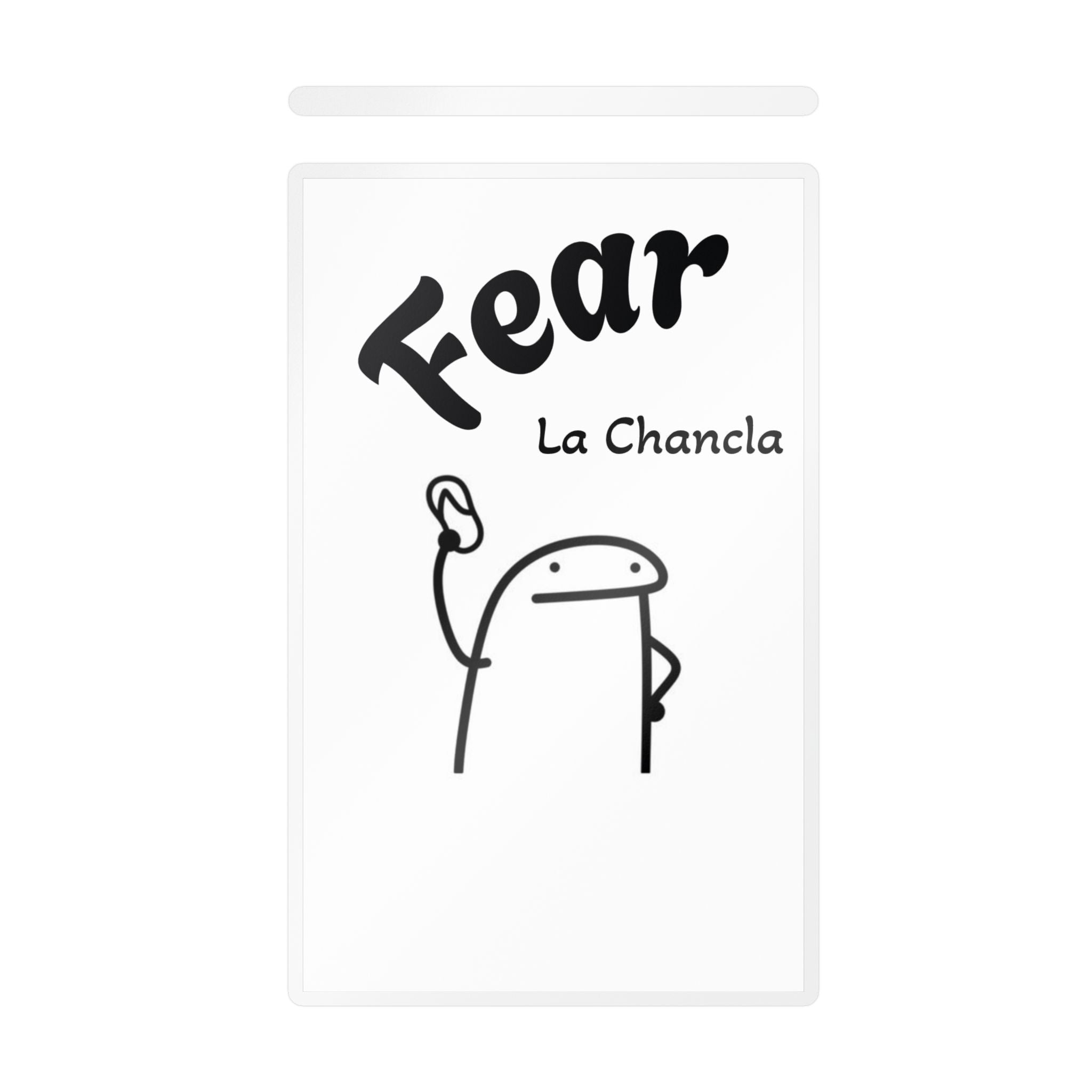 FEAR La Chancla-Cut Vinyl Decals
