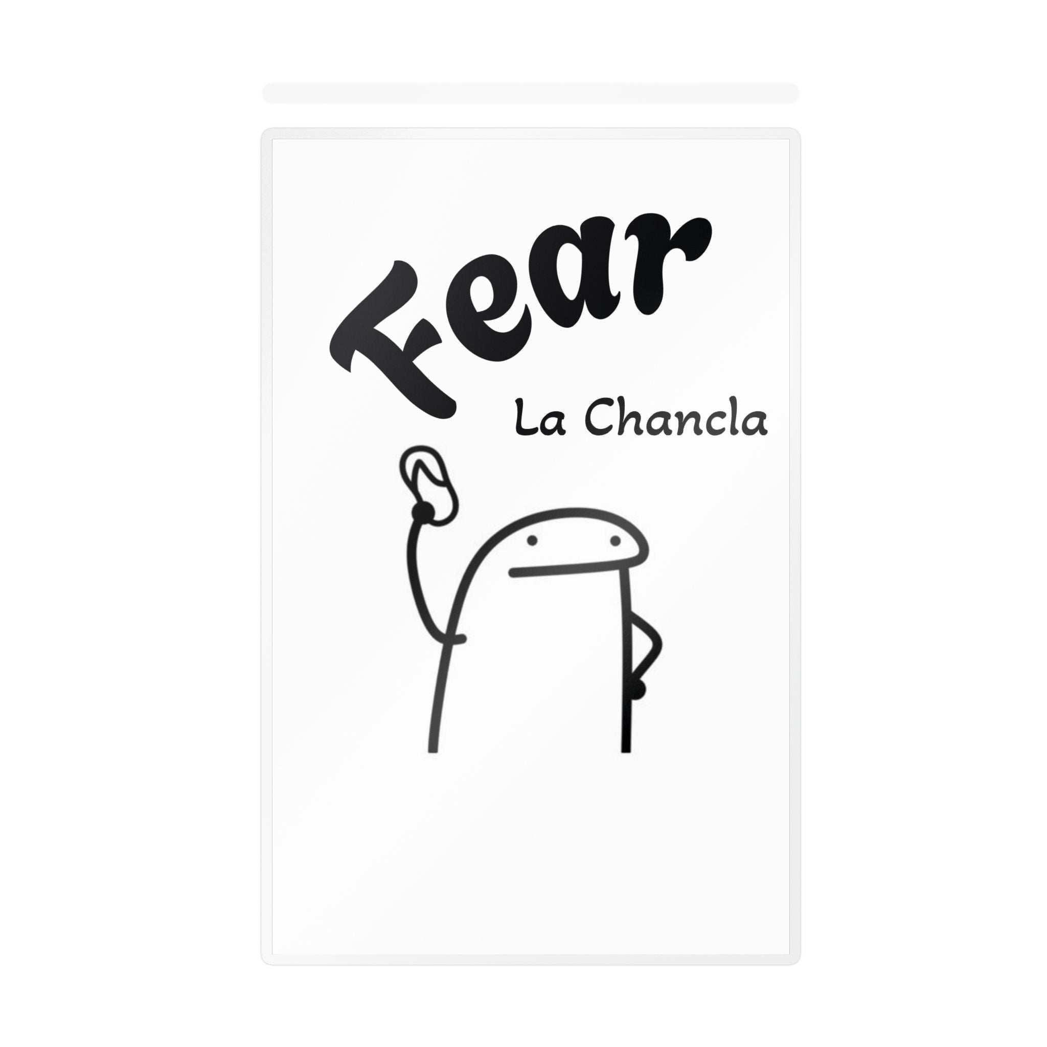 FEAR La Chancla-Cut Vinyl Decals