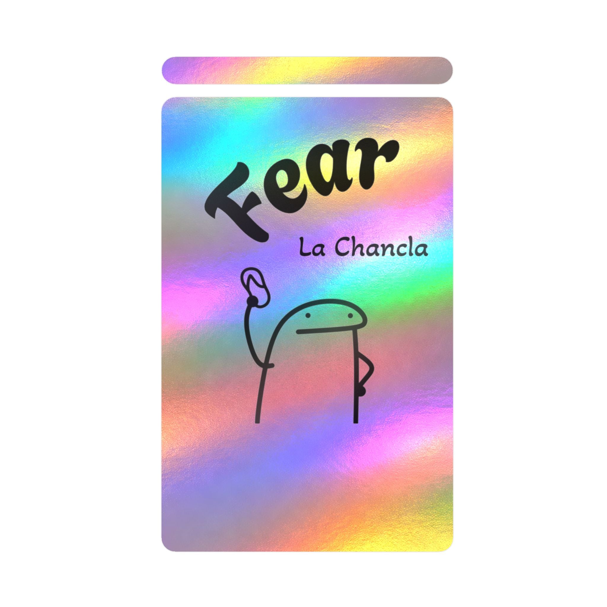 FEAR La Chancla-Cut Vinyl Decals
