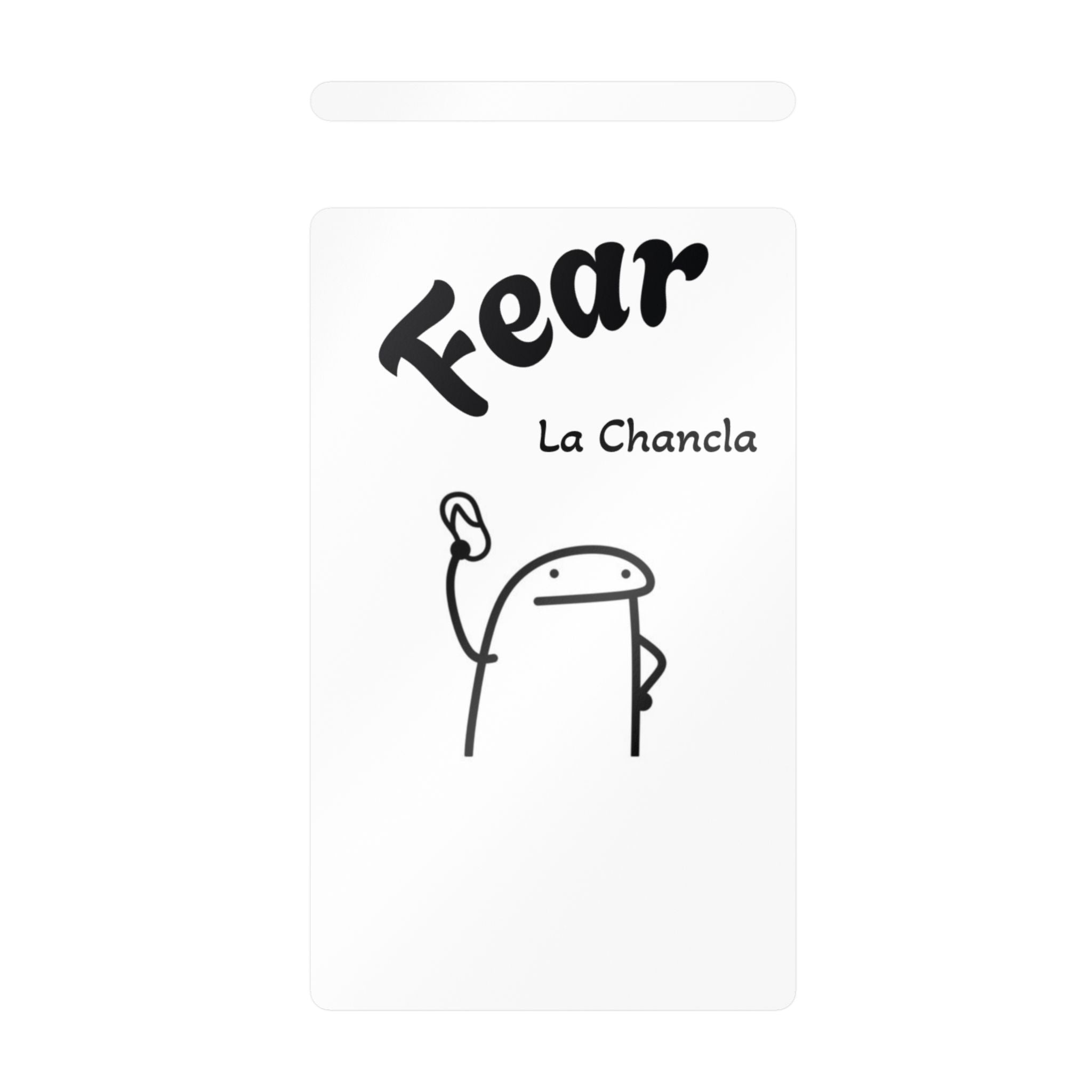 FEAR La Chancla-Cut Vinyl Decals