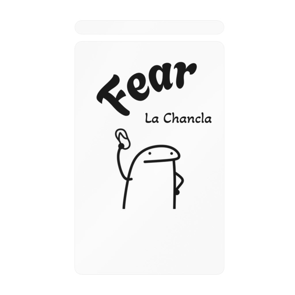 FEAR La Chancla-Cut Vinyl Decals