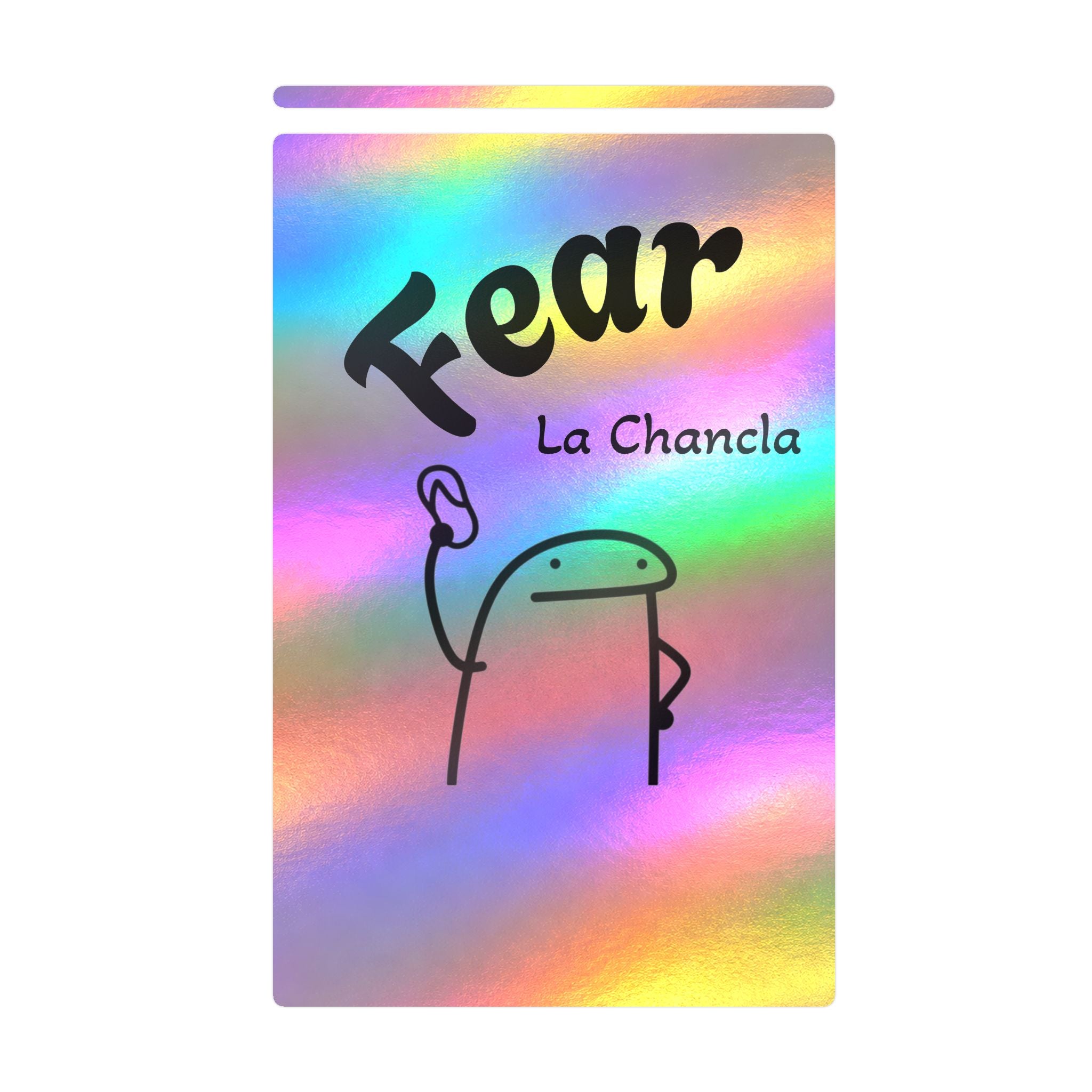 FEAR La Chancla-Cut Vinyl Decals