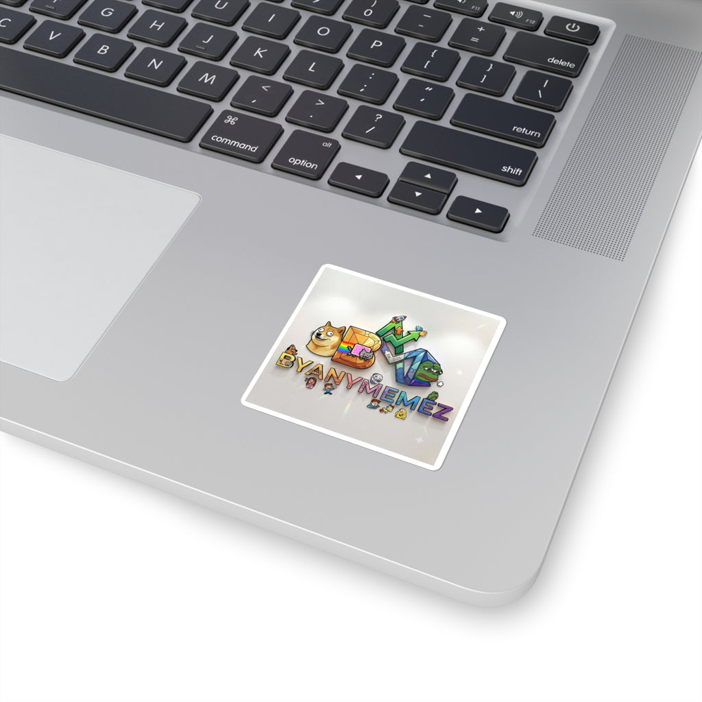 ByanyMemez Logo Square Sticker — Meme Decal