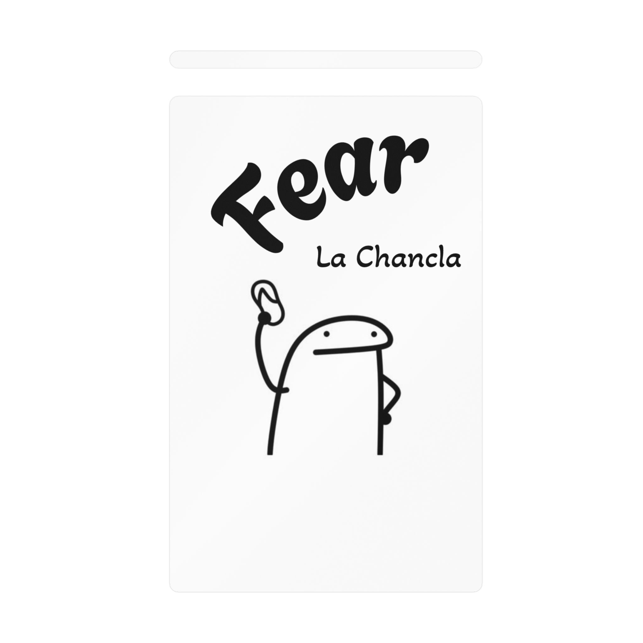 FEAR La Chancla-Cut Vinyl Decals