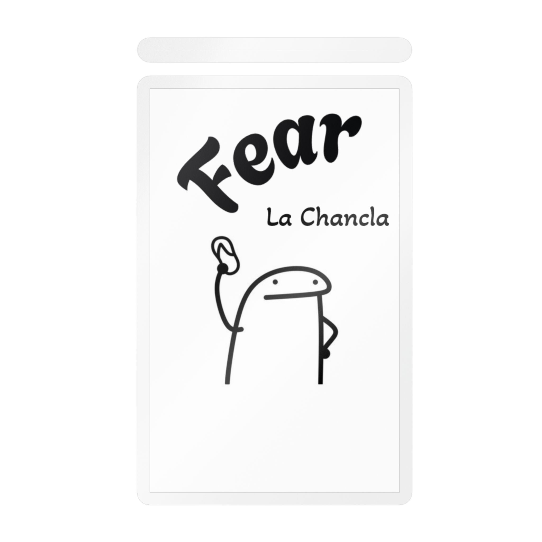 FEAR La Chancla-Cut Vinyl Decals