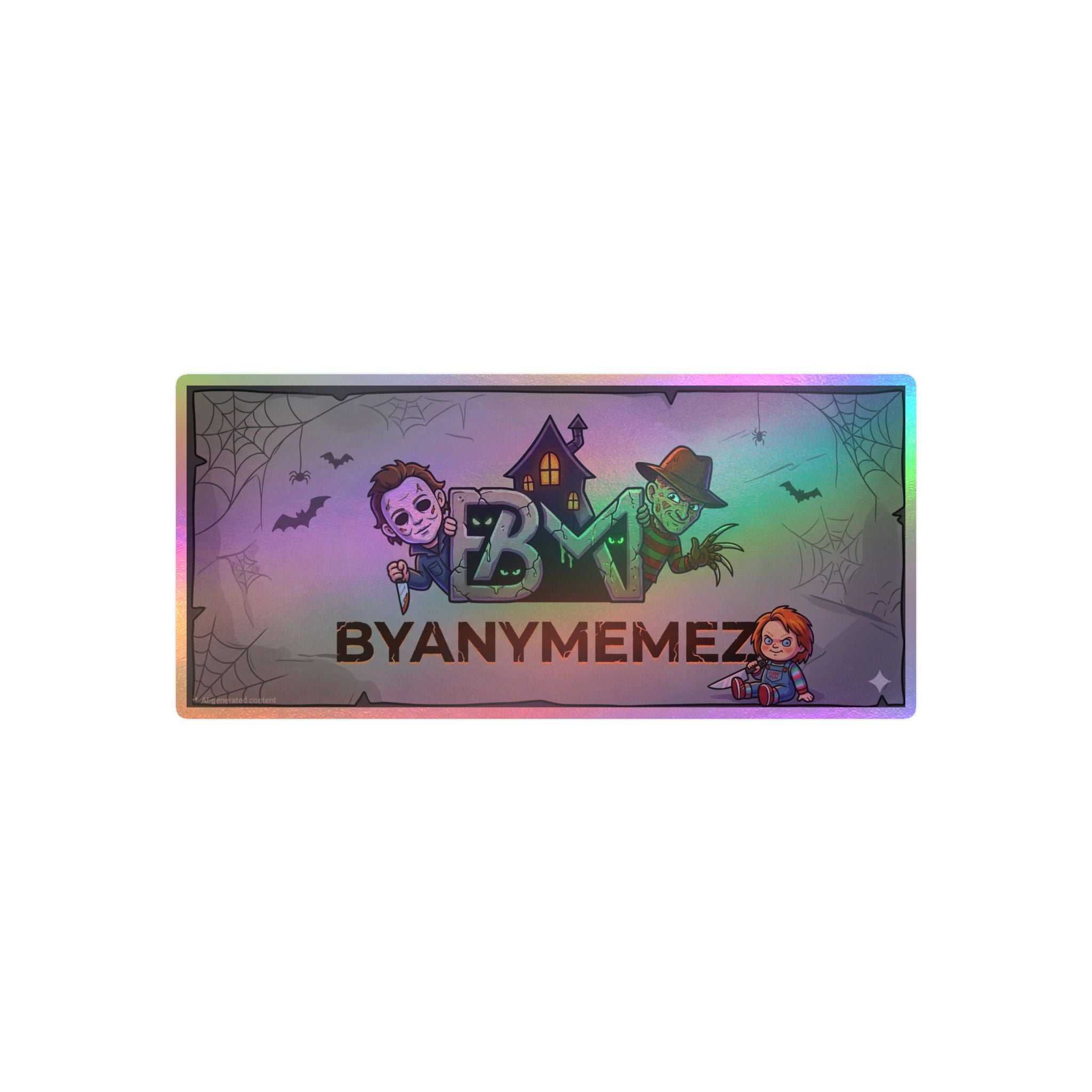 BYANYMEMEZ HALLOWEEN LOGO-Cut Vinyl Decals