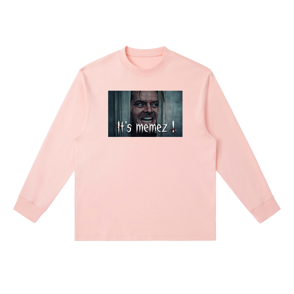 Essential Crewneck Long-Sleeve T-Shirt | IT'S MEMEZ!