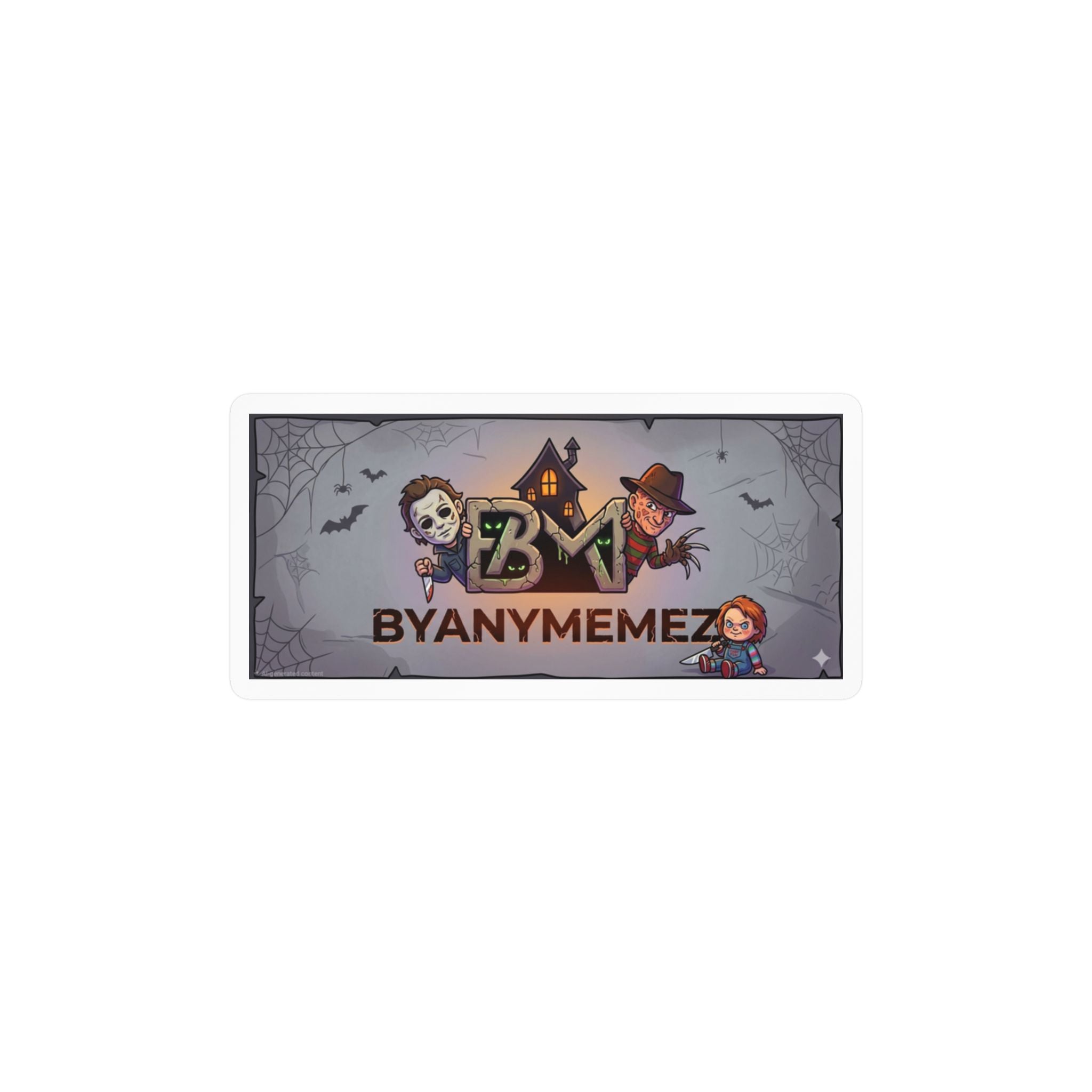BYANYMEMEZ HALLOWEEN LOGO-Cut Vinyl Decals