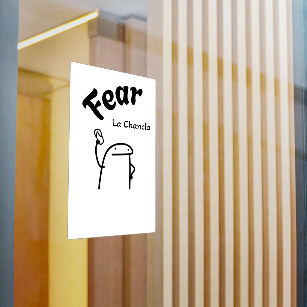 FEAR La Chancla-Cut Vinyl Decals