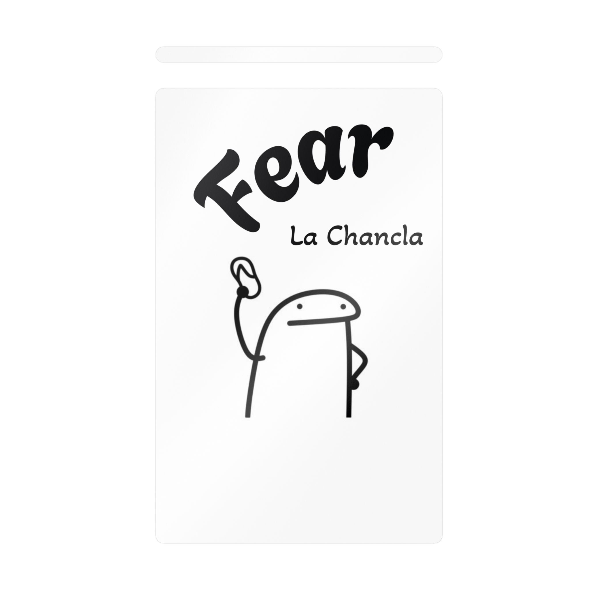 FEAR La Chancla-Cut Vinyl Decals