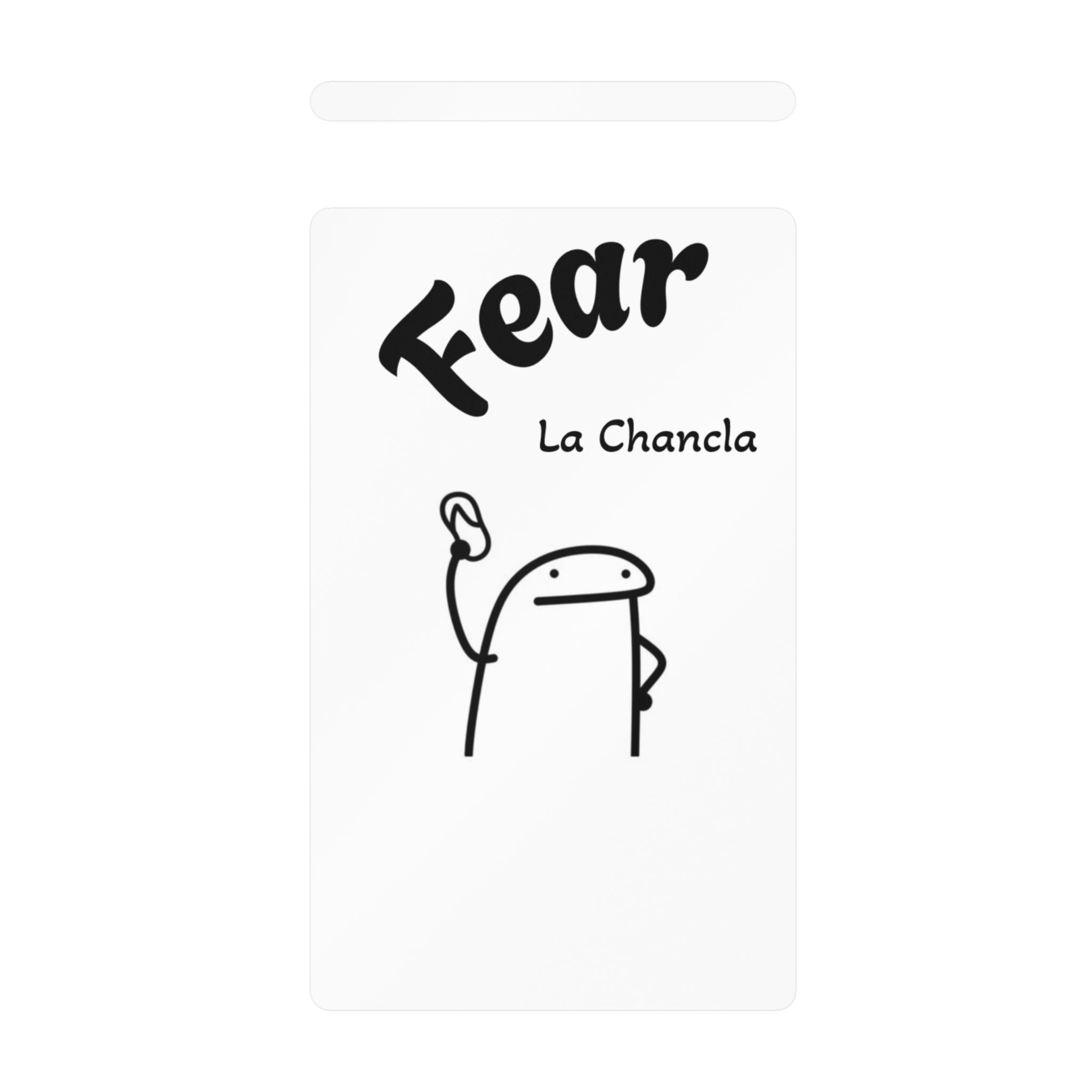 FEAR La Chancla-Cut Vinyl Decals