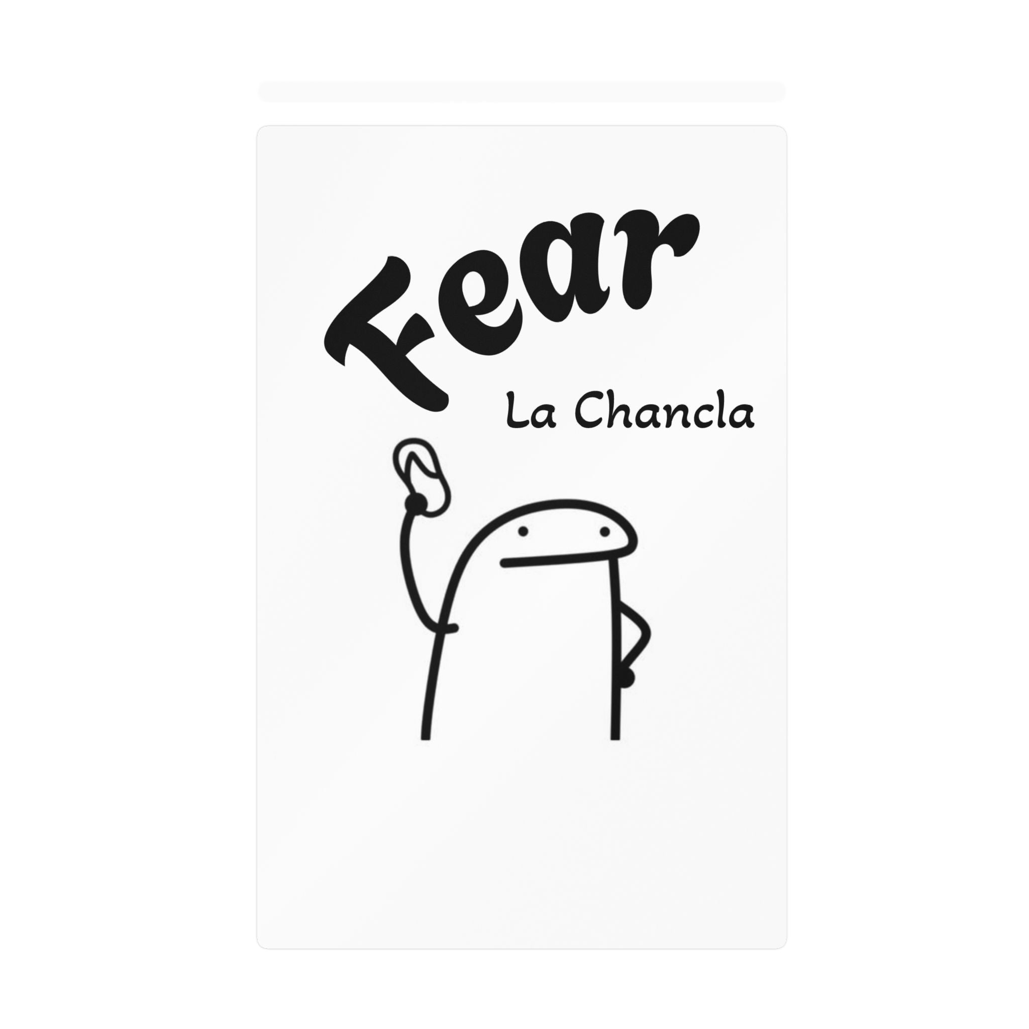 FEAR La Chancla-Cut Vinyl Decals