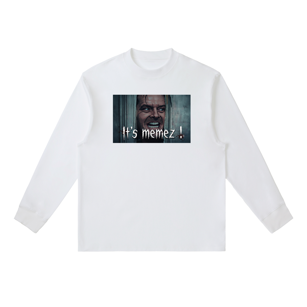 Essential Crewneck Long-Sleeve T-Shirt | IT'S MEMEZ!