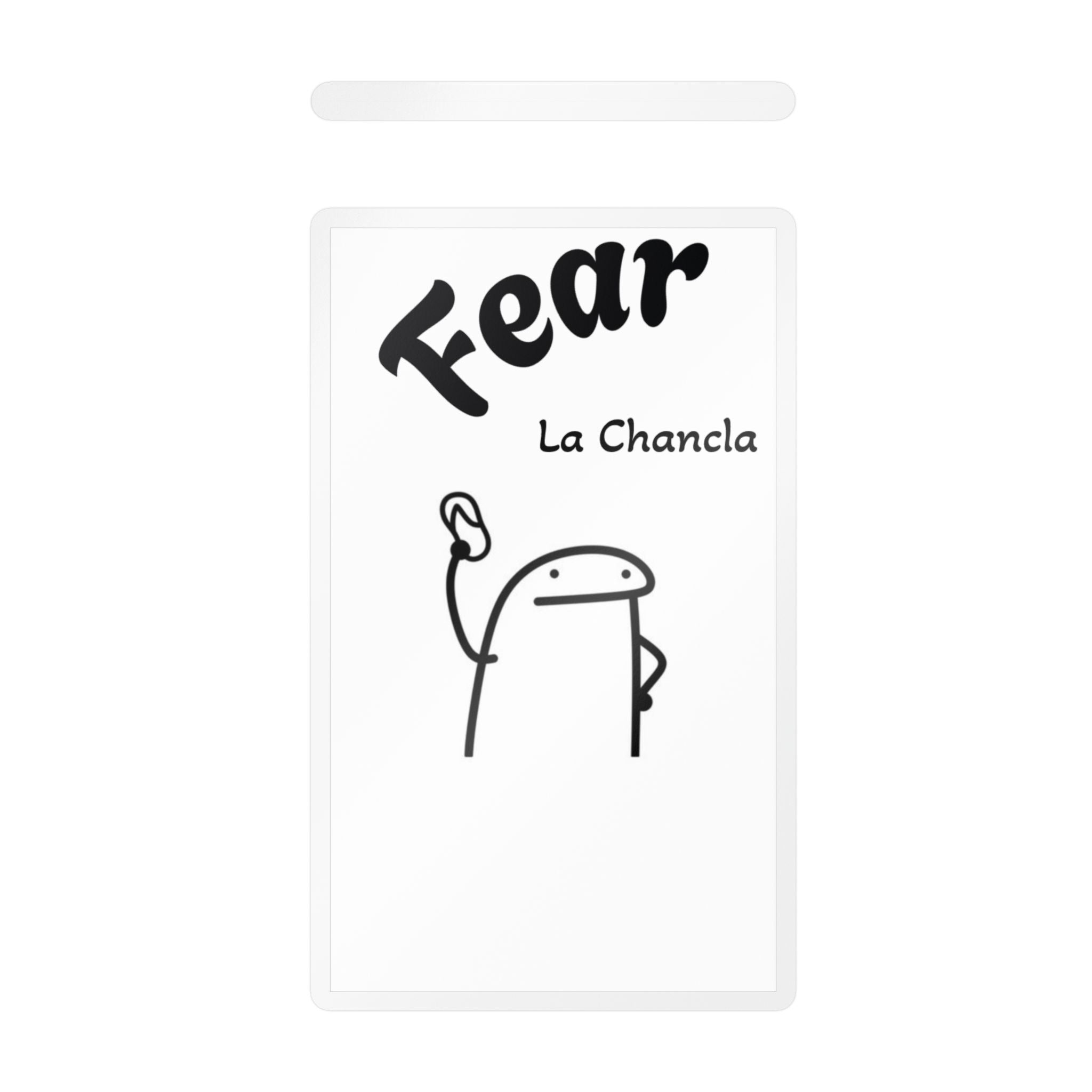 FEAR La Chancla-Cut Vinyl Decals