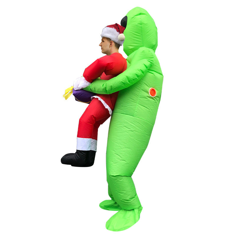 Alien Inflatable Costume for Halloween and Christmas