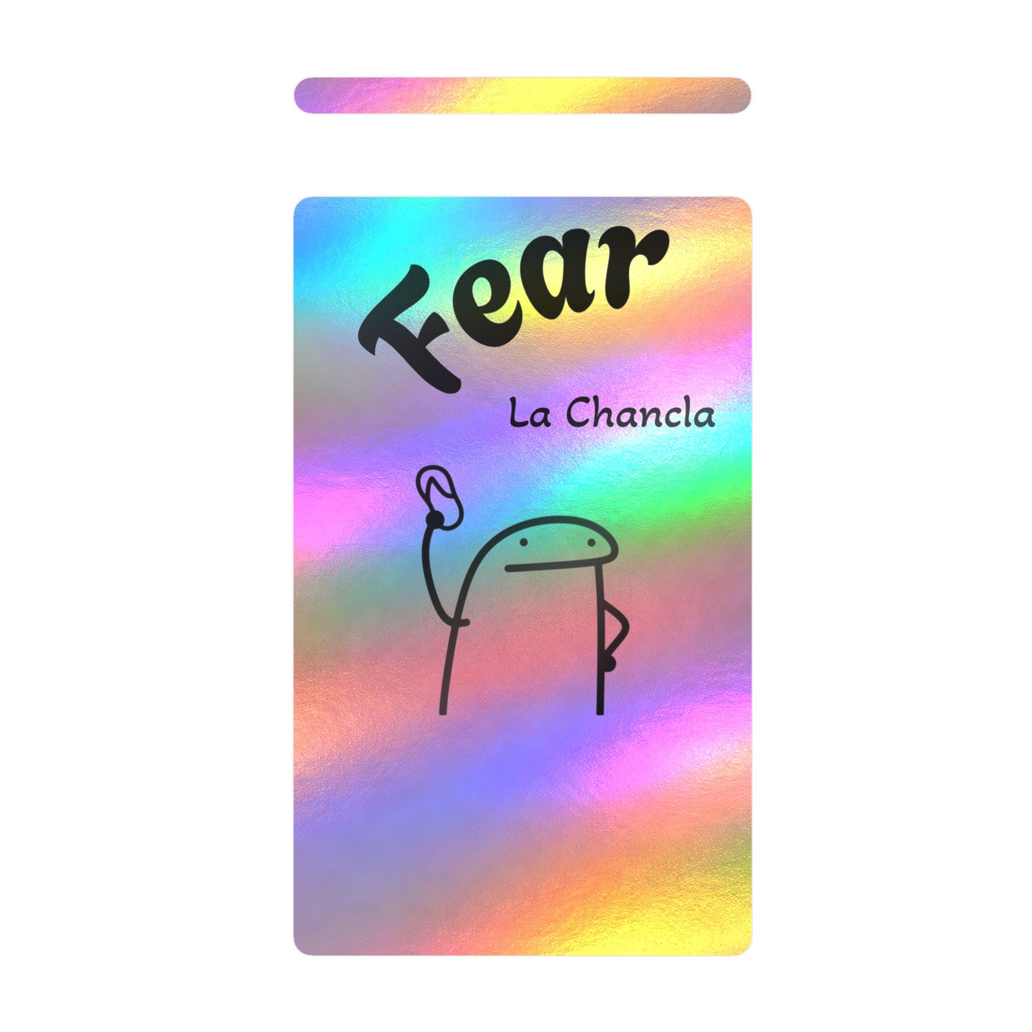 FEAR La Chancla-Cut Vinyl Decals