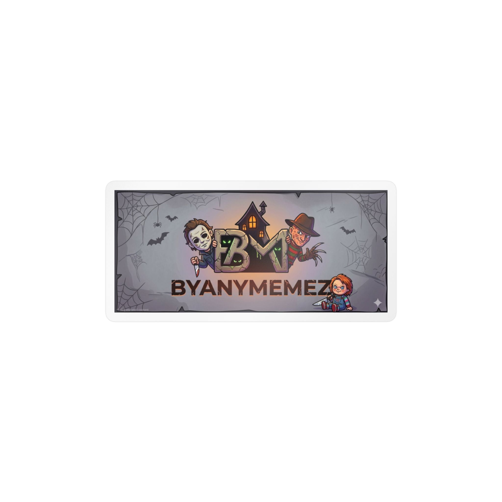 BYANYMEMEZ HALLOWEEN LOGO-Cut Vinyl Decals