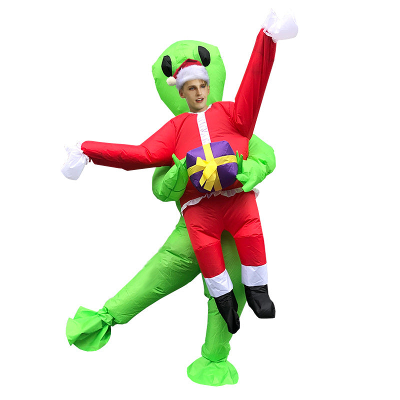 Alien Inflatable Costume for Halloween and Christmas