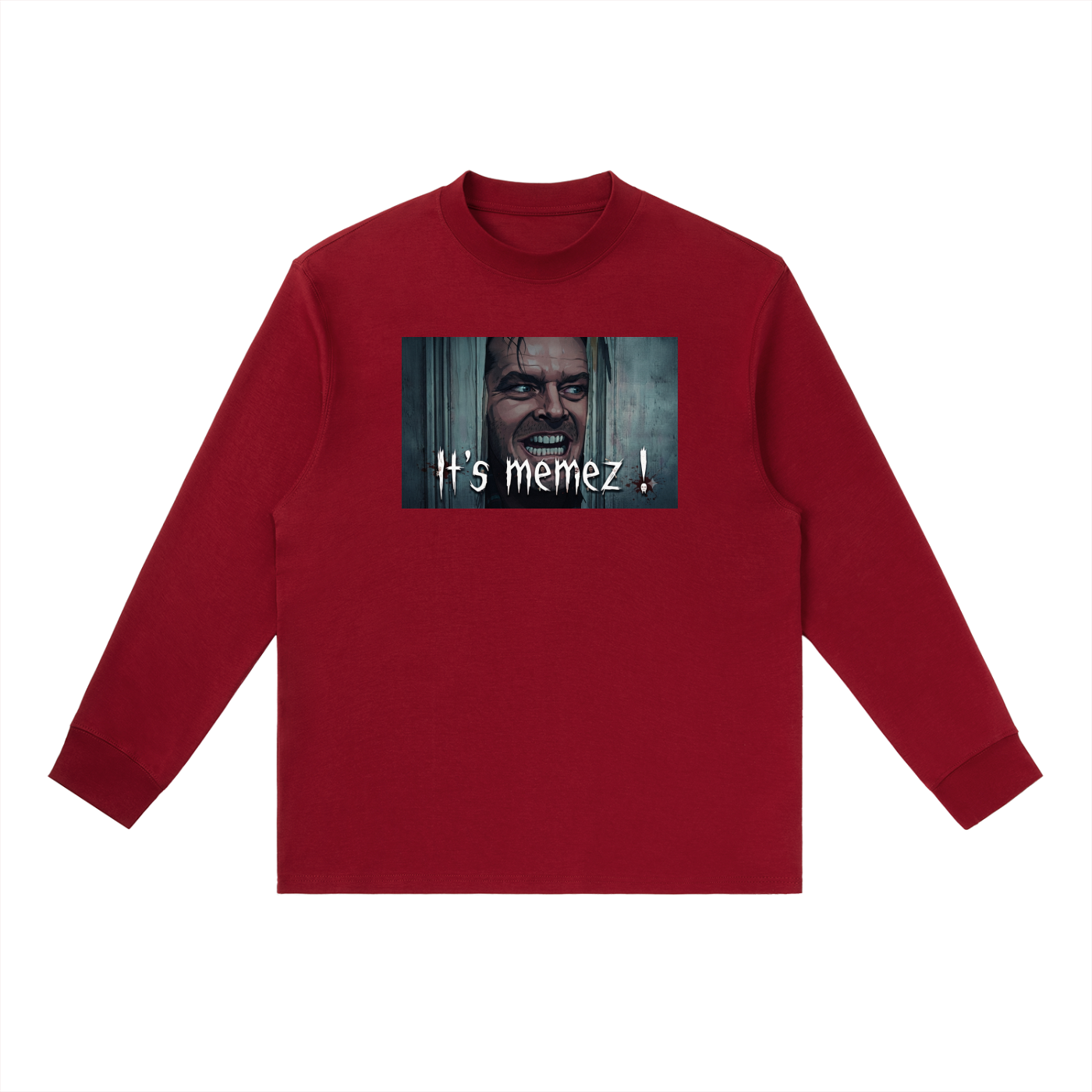 Essential Crewneck Long-Sleeve T-Shirt | IT'S MEMEZ!