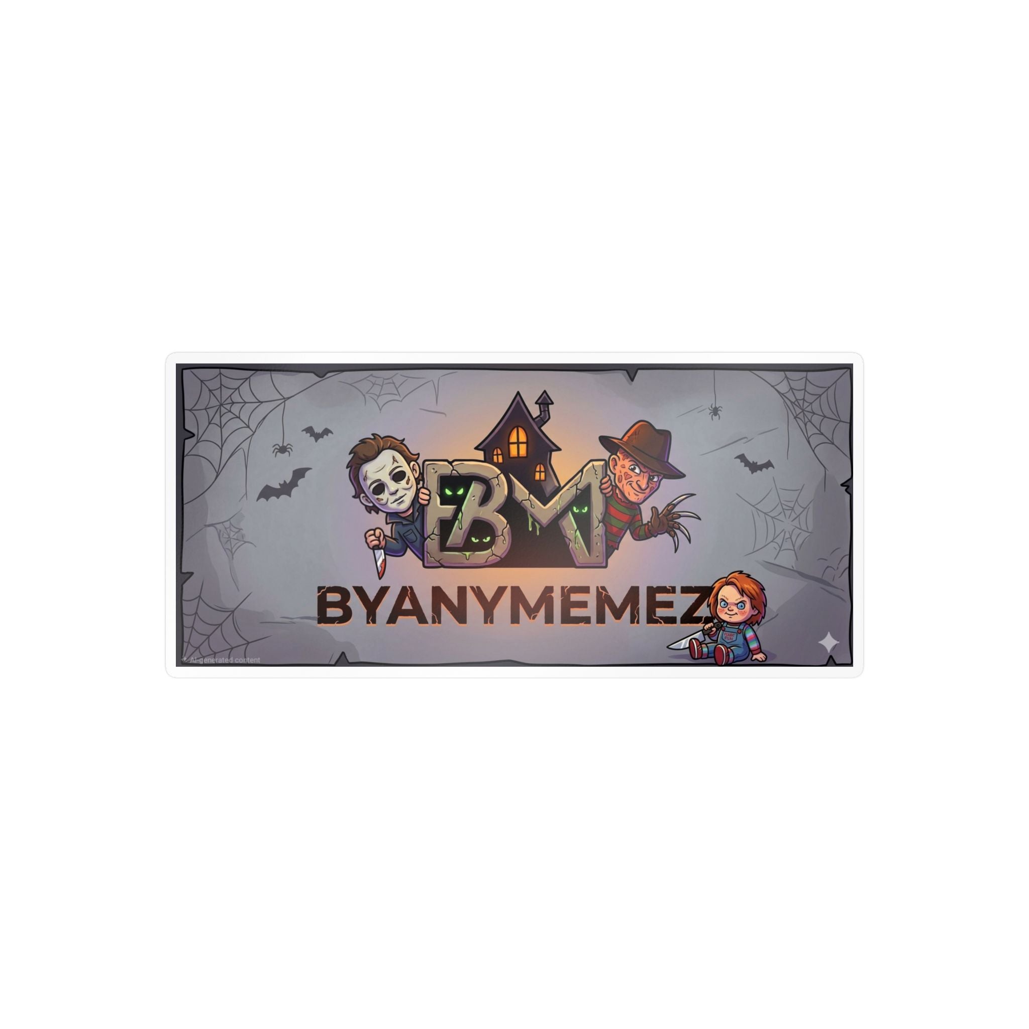 BYANYMEMEZ HALLOWEEN LOGO-Cut Vinyl Decals