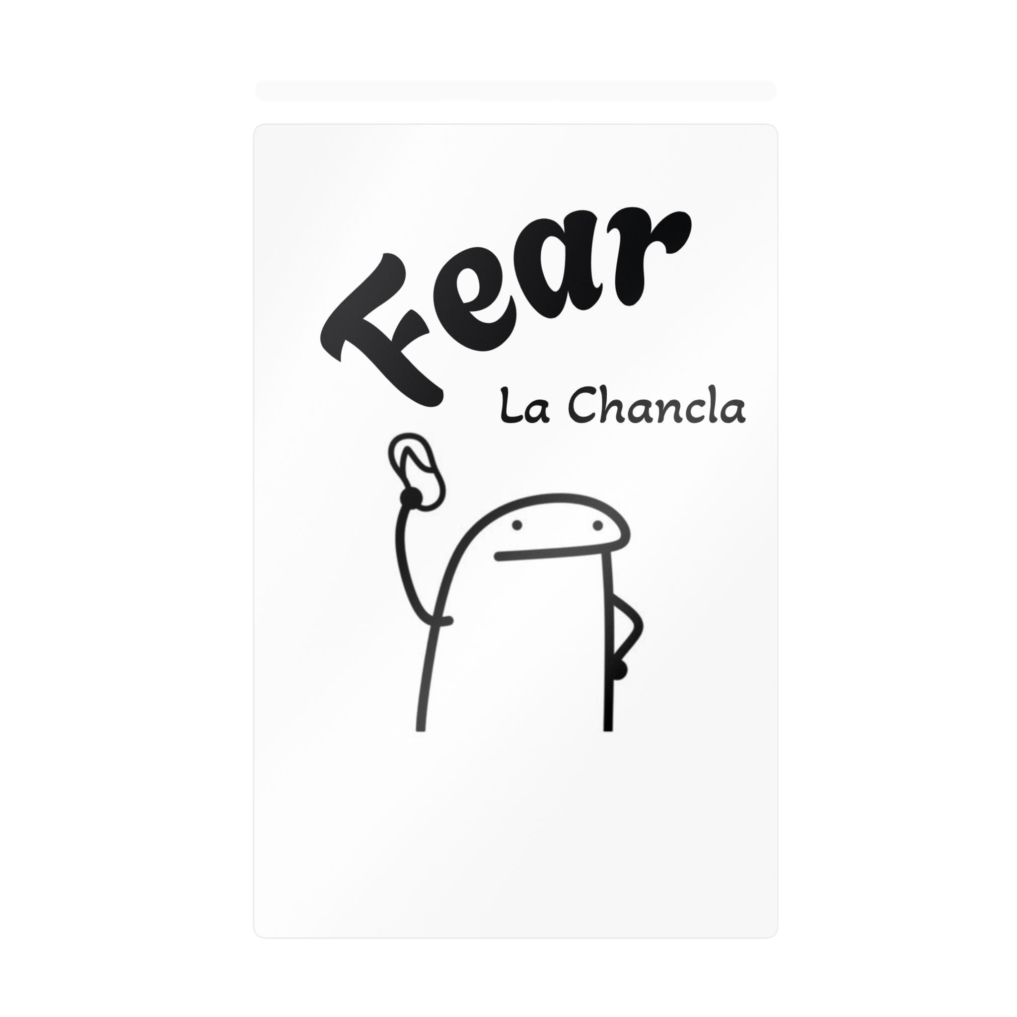 FEAR La Chancla-Cut Vinyl Decals