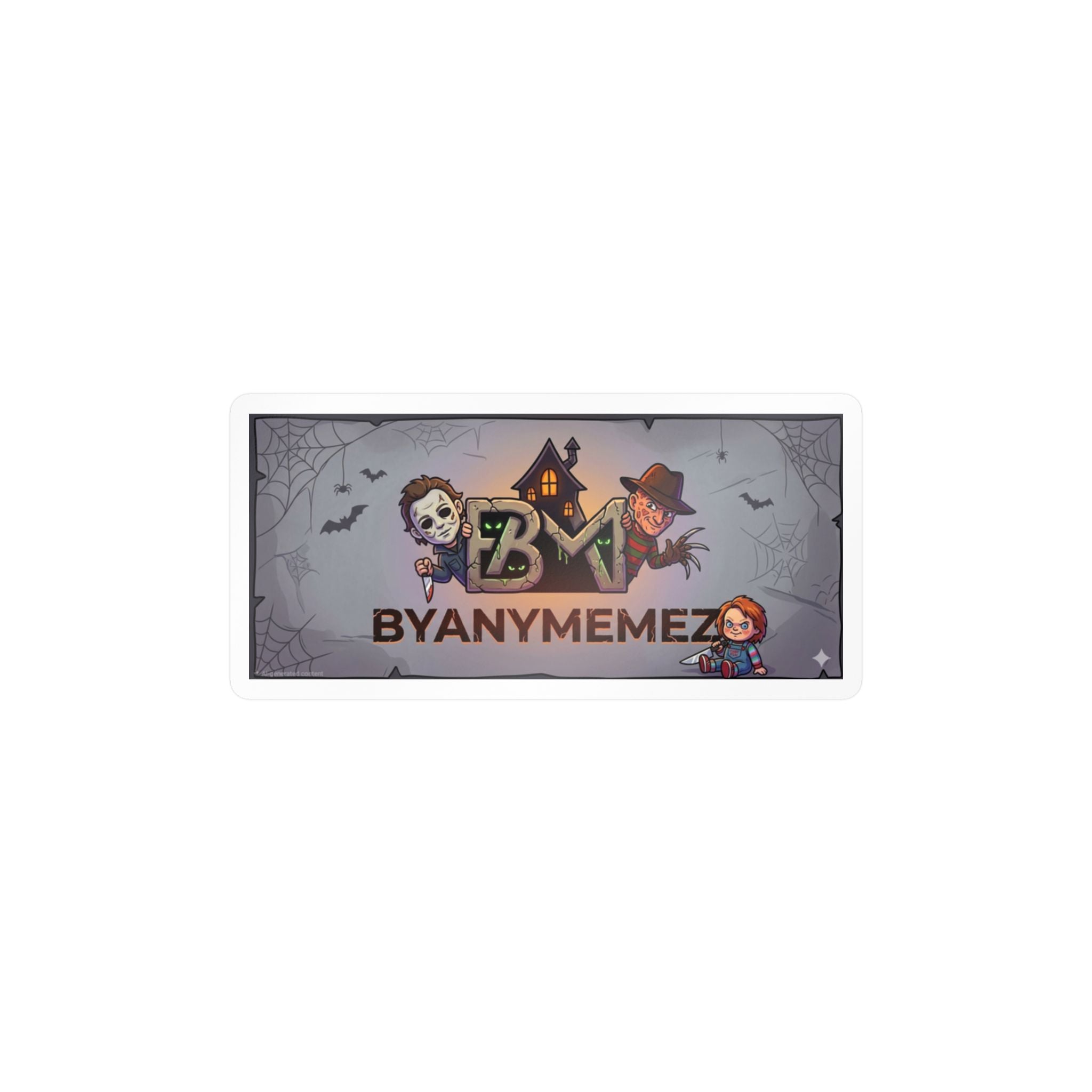 BYANYMEMEZ HALLOWEEN LOGO-Cut Vinyl Decals