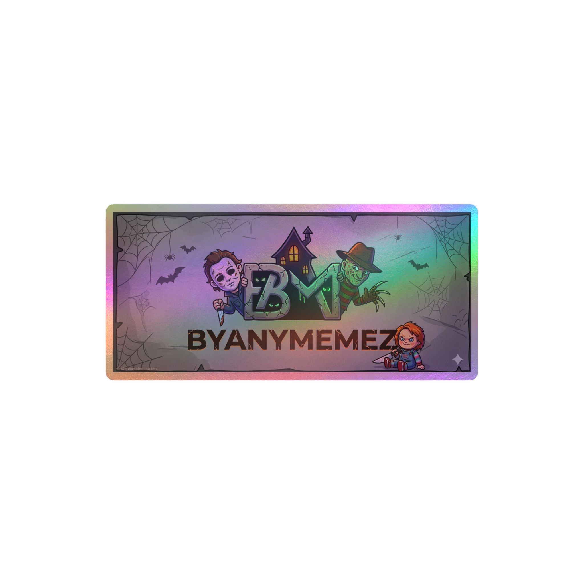 BYANYMEMEZ HALLOWEEN LOGO-Cut Vinyl Decals