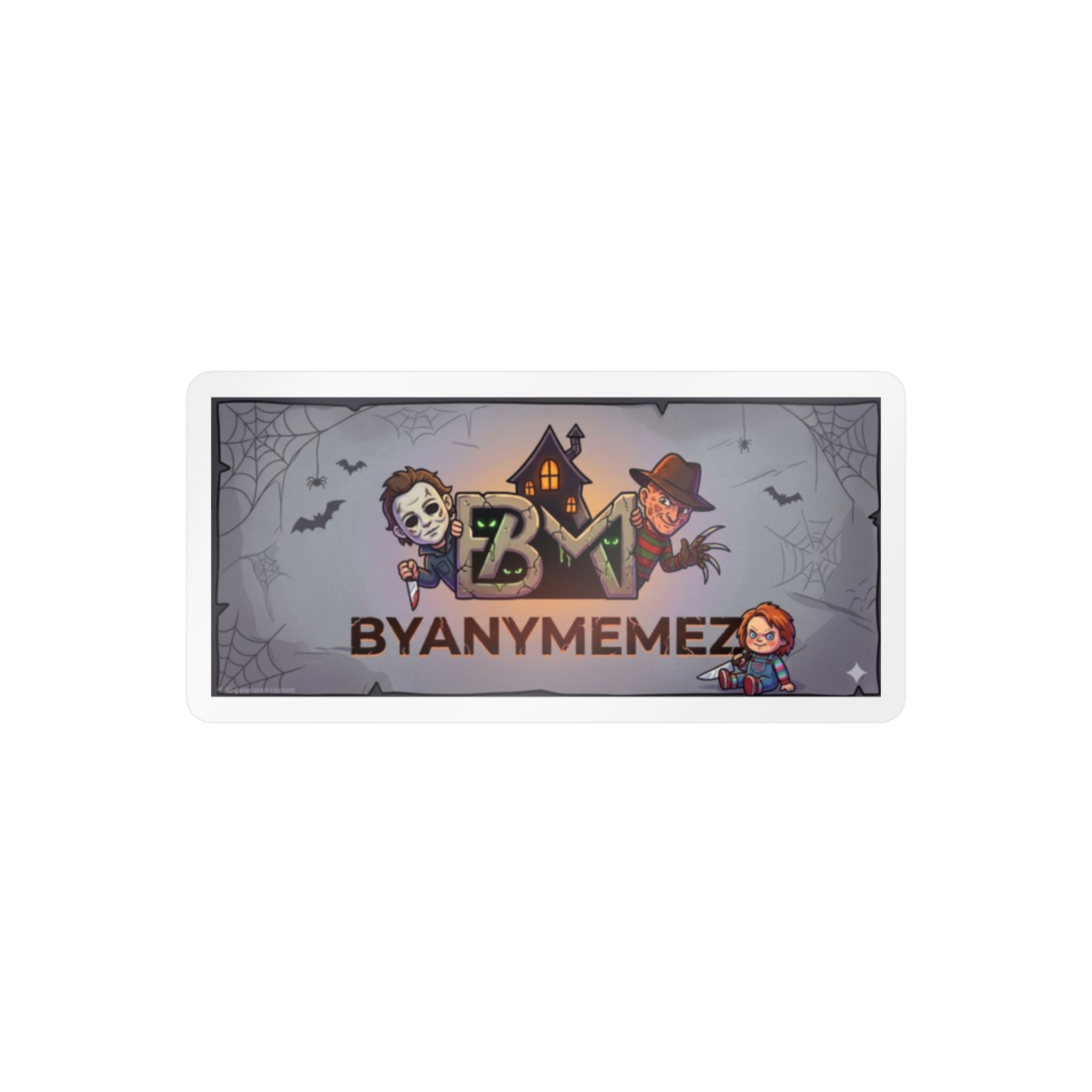 BYANYMEMEZ HALLOWEEN LOGO-Cut Vinyl Decals
