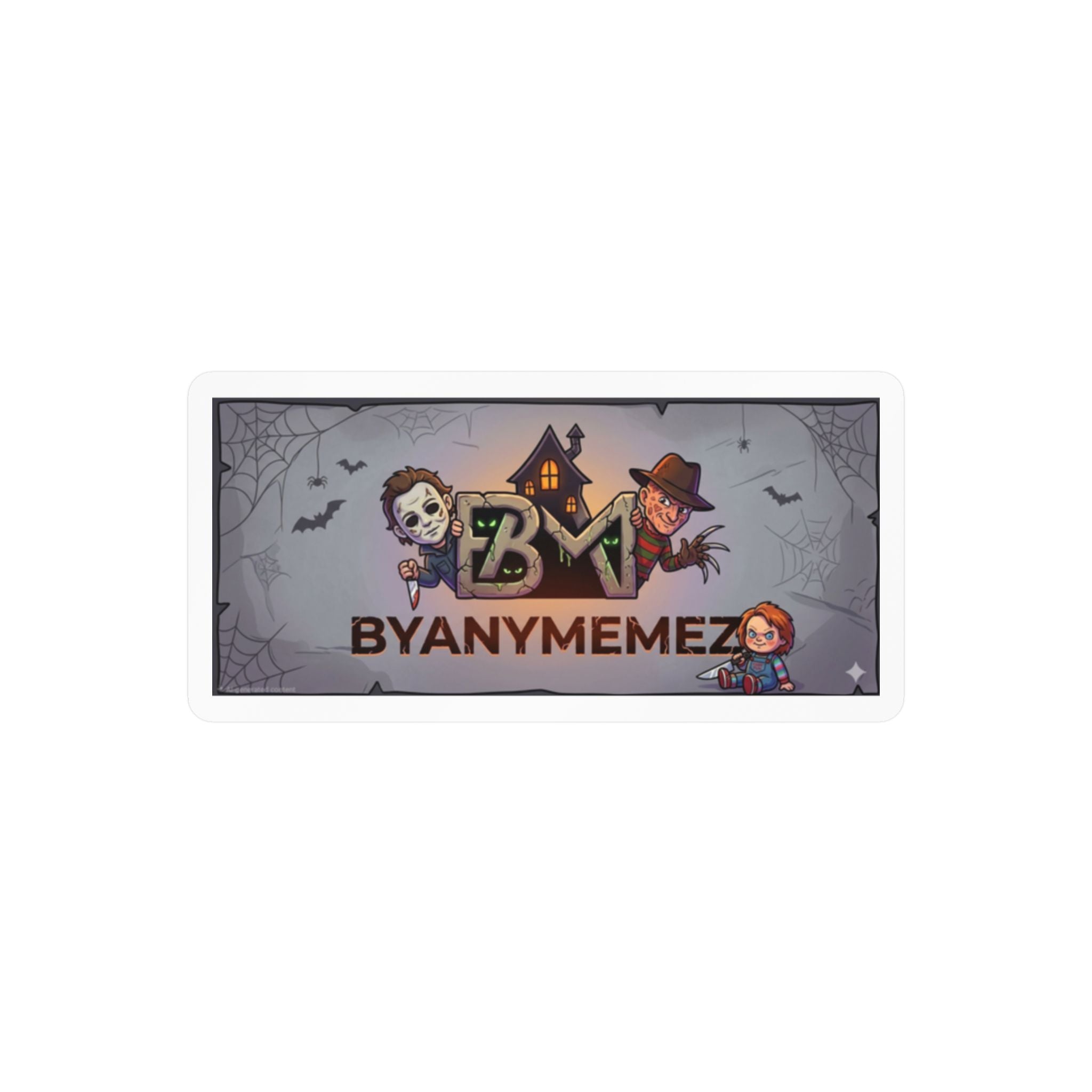 BYANYMEMEZ HALLOWEEN LOGO-Cut Vinyl Decals