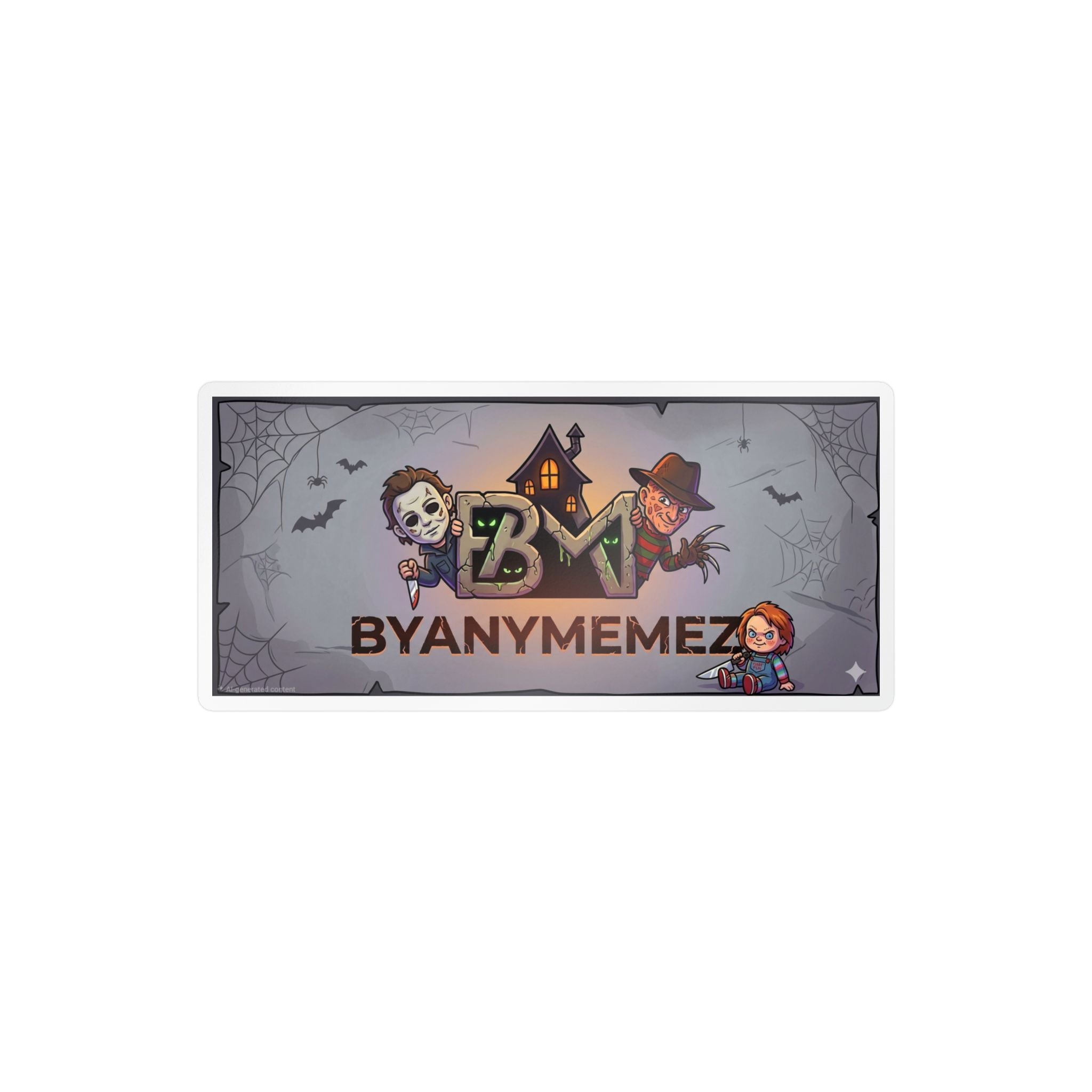 BYANYMEMEZ HALLOWEEN LOGO-Cut Vinyl Decals