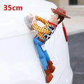 Hot Toy Story Sherif Woody Buzz Lightyear Car Dolls Plush Toys Outside Hang Toy Cute Auto Accessories Car Decoration 25/35/45CM
