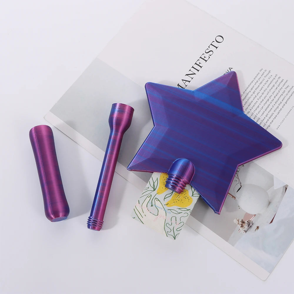 3D Printed Star Wand Tap To Pay Star Magic Wand Portable Tap-to-Pay Credit Card Credit Card Holder Wand Credit Card Payment Wand