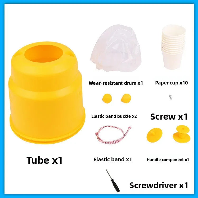 Air Cannon Toy Practical Joke Science Experiment Handmade DIY Physics Small Invention for Students Creative Prank Toy for Teens