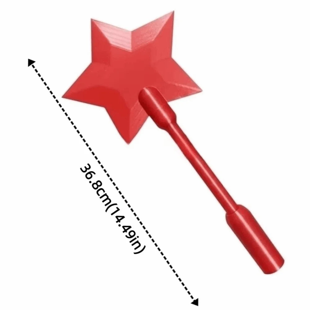 Magic Star Design Wand Shaped Card Holder, Portable Credit Card Case, Lightweight Stylish Contactless Payment ETC Card Organizer