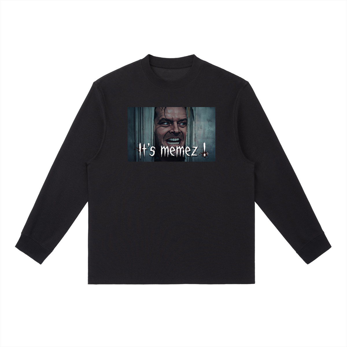 Essential Crewneck Long-Sleeve T-Shirt | IT'S MEMEZ!