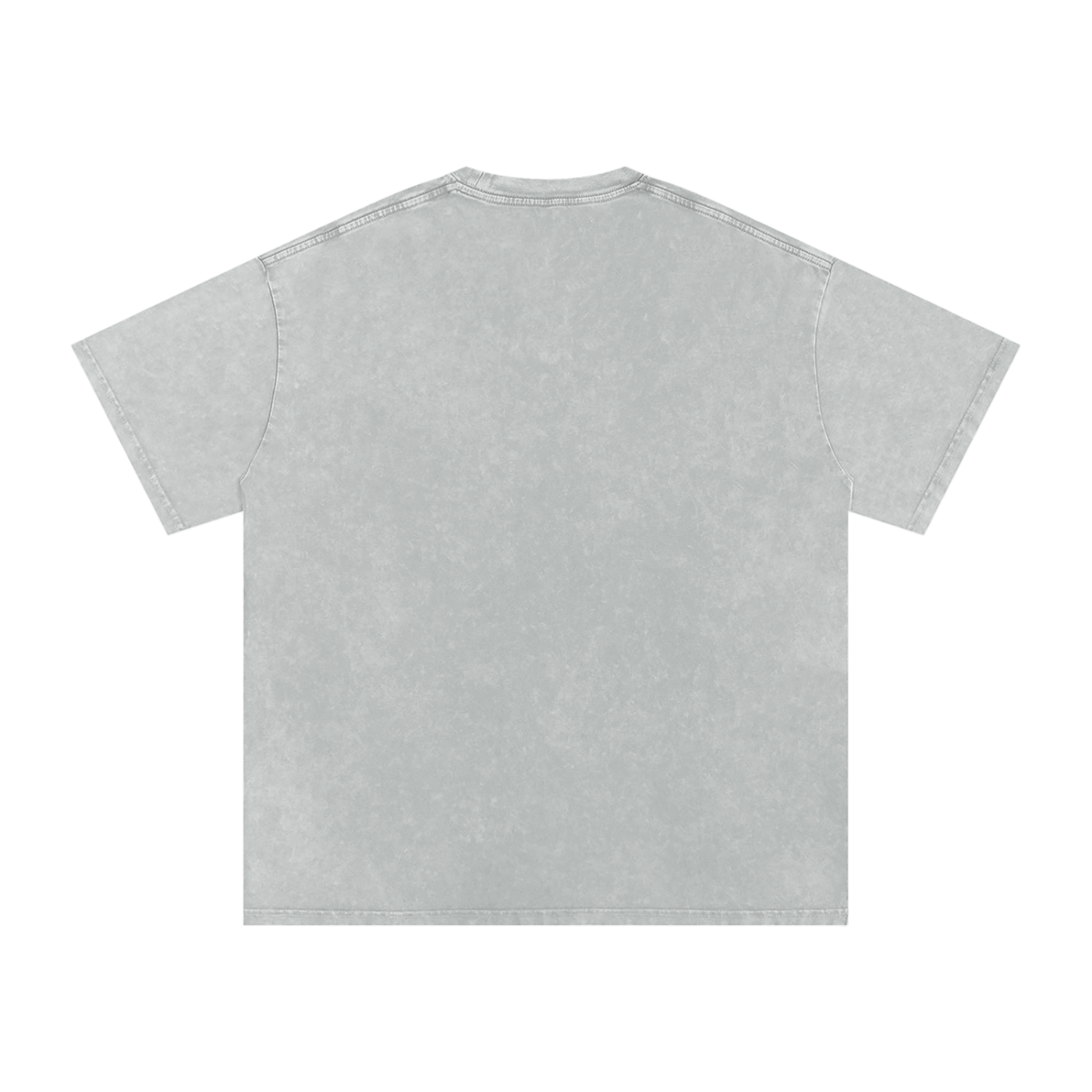 Snow Washed Oversized Cotton T-Shirt | HAUNTED BY 6 7
