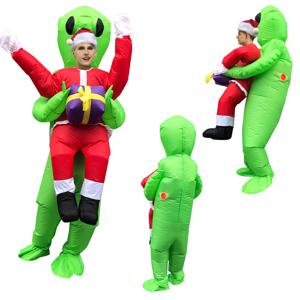 Alien Inflatable Costume for Halloween and Christmas