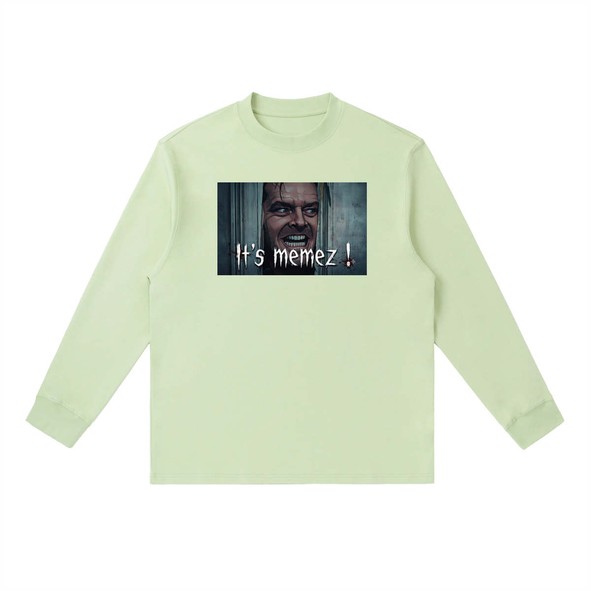 Essential Crewneck Long-Sleeve T-Shirt | IT'S MEMEZ!