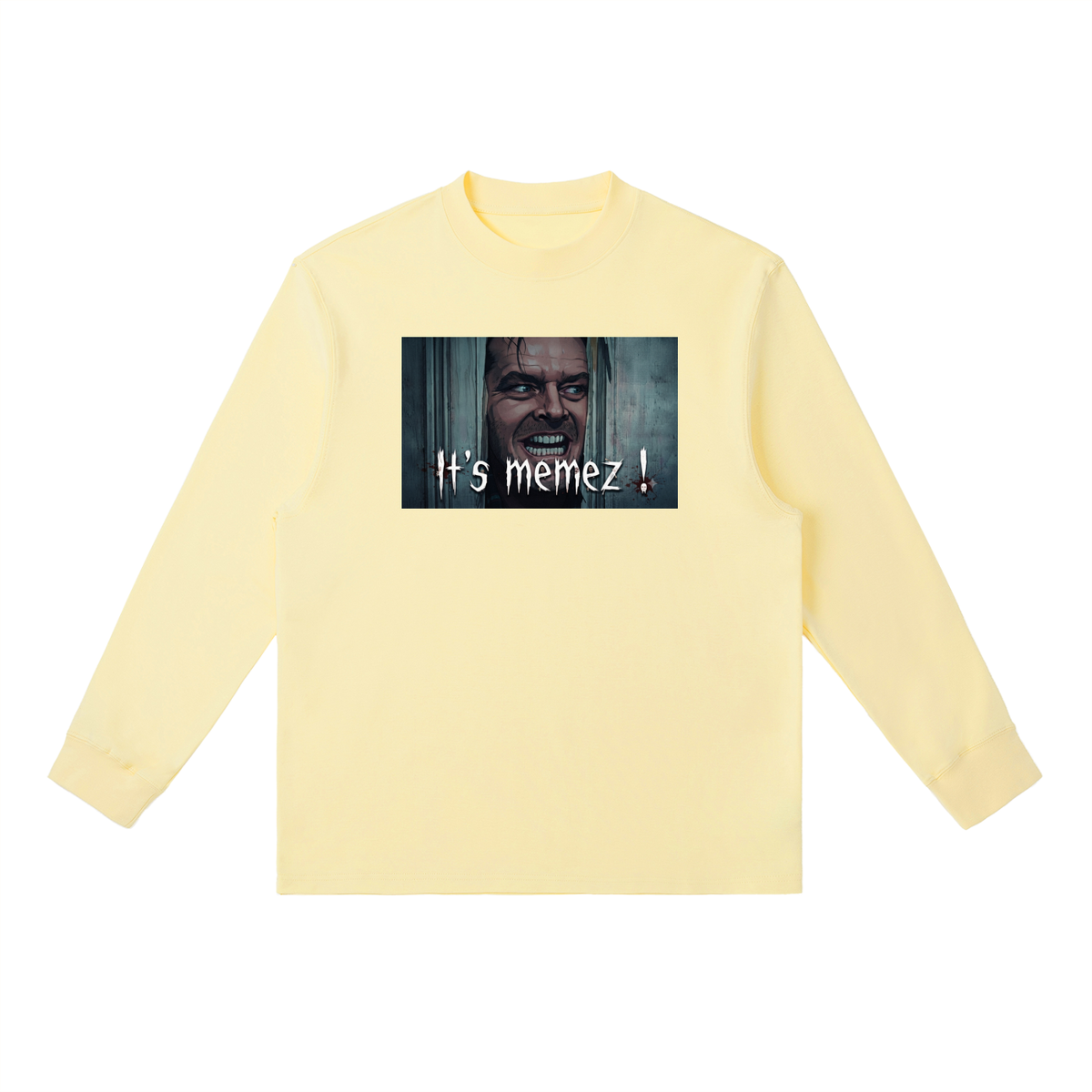 Essential Crewneck Long-Sleeve T-Shirt | IT'S MEMEZ!
