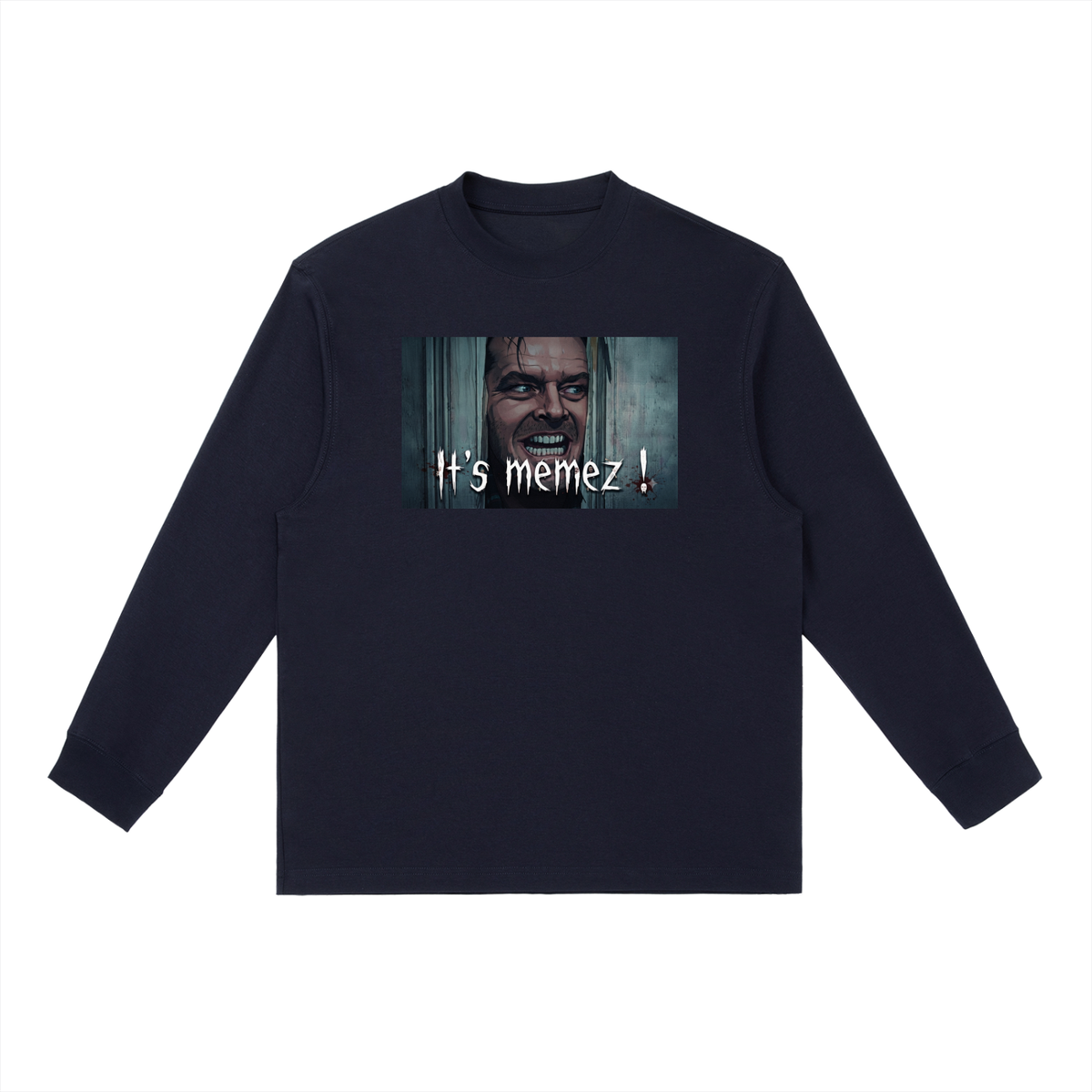 Essential Crewneck Long-Sleeve T-Shirt | IT'S MEMEZ!