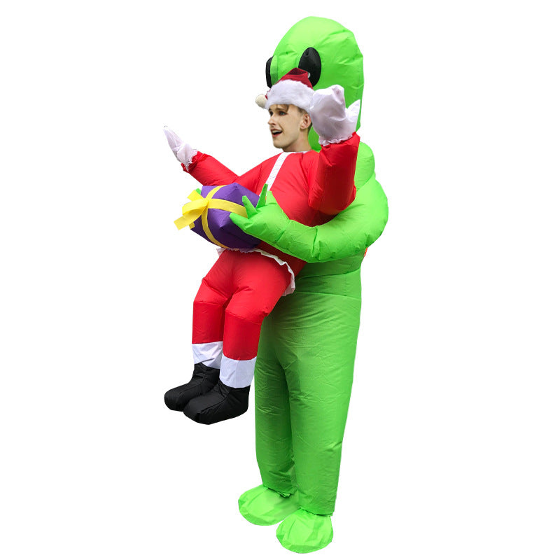 Alien Inflatable Costume for Halloween and Christmas